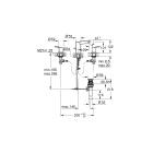 Смеситель для раковины GROHE BauEdge, хром (20473001)