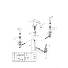Смеситель для раковины GROHE BauEdge, хром (20473001)