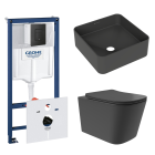 Комплект инсталляции GROHE Solido 38811KF0 с унитазом Aqueduto MACIO Plus MACТ0240 и раковиной Aqueduto ESPIRAL ESP0340 (NW0395)
