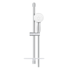 Душевой гарнитур GROHE Tempesta 110 с мыльницей, 3 режима струи, душевая штанга 600 мм, 7,4 л/мин, хром (26918003)