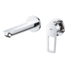 Смеситель для раковины GROHE BauLoop в комплекте с монтажной частью, хром (20289001)