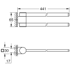 Набор аксессуаров GROHE Selection, фантомный черный (NA0005)