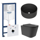 Комплект инсталляции GROHE Rapid SL 38772SH0 с унитазом Aqueduto MACIO Plus MACТ0240 и раковиной Aqueduto ESPIRAL D400 ESP0140 (NW0436)