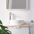 Смеситель для раковины GROHE BauEdge с ограничителем температуры, XL-Size, хром (23761001)
