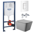 Комплект инсталляции GROHE Rapid SL 38772SH0 с унитазом Aqueduto MACIO MAC0130 и раковиной Aqueduto ESPIRAL D400 ESP0130 (NW0404)