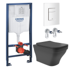 Комплект инсталляции GROHE Rapid SL 38772SH0 с унитазом Aqueduto ESTETA EST0140 и раковиной Aqueduto ESPIRAL D400 ESP0140 (NW0412)