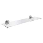 Стеклянная полочка GROHE Essentials 530 мм, суперсталь (40799DC1)
