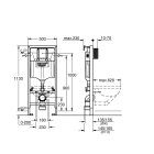 Система инсталляции для унитаза GROHE Rapid SL (38719001)