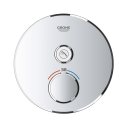 Внешняя часть термостата для душа GROHE Grohtherm SmartControl на 1 потребителя, хром (29118000)