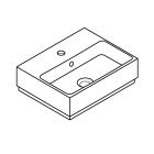 Мини-раковина GROHE Cube Ceramic 45 см, альпин-белый (3948300H)