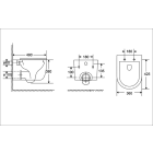 Комплект инсталляции GROHE Rapid SL 38772SH0 с унитазом AQUAme AQM2013PRO и сиденьем с микролифтом, смыв Invisible (NW0292)
