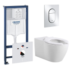 Комплект инсталляции GROHE NW0145/S с унитазом AQUATEK для людей с ограниченными возможностями (NW0537)
