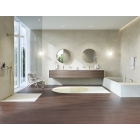 Внешняя часть смесителя для ванны GROHE Allure скрытого монтажа на 3 потребителя, квадратная, холодный рассвет матовый (29176GN1)