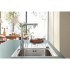 Смеситель для кухни GROHE Minta SmartControl с вытяжным изливом 2jet, хром (31889000)