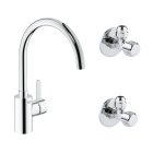 Готовый набор для кухни GROHE Eurosmart Cosmopolitan (NK0027)