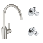 Готовый набор для кухни GROHE Eurosmart Cosmopolitan (NK0040)