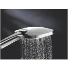 Ручной душ GROHE Rainshower SmartActive 130 Cube, 15 л/мин, 3 режима, хром/белый (26551LS0)