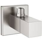 Угловой вентиль GROHE Universal Cube, 1/2"x3/8", суперсталь (22012DC0)
