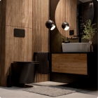 Комплект инсталляции GROHE Rapid SL 38775001 с унитазом AQUAme AQM2001MB и сиденьем с микролифтом (NW0306)