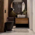 Комплект инсталляции GROHE Rapid SL 38775001 с унитазом AQUAme AQM2001MB и сиденьем с микролифтом (NW0306)