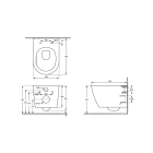 Комплект инсталляции GROHE 38772SH0 с унитазом Aquatek ЛИБЕРТИ и сиденьем с микролифтом (NW0531)