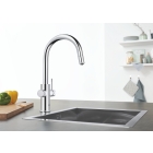 Смеситель для кухни GROHE Blue Home с системой фильтрации, охлаждения и газирования воды, Wi-Fi, хром (31541000)