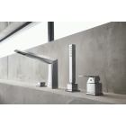 Смеситель для ванны GROHE Allure Brilliant на 4 отверстия, на борт ванны, хром (29405000)