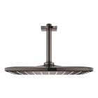 Верхний душ GROHE Rainshower Mono 310 Cube, 9,5 л/мин, 1 режим, 142 мм, темный графит глянцевый (26566A00)