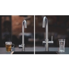 Смеситель для кухни GROHE Blue Home с системой фильтрации, охлаждения и газирования воды, суперсталь (31455DC0)