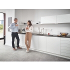 Комплект для кухни GROHE Red Duo с C-образным смесителем, бойлером L-Size и фильтром, суперсталь (30079DC1)