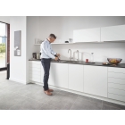 Комплект для кухни GROHE Red Duo с C-образным смесителем, бойлером L-Size и фильтром, суперсталь (30079DC1)