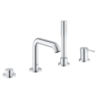 Смеситель для ванны GROHE Essence на 4 отверстия, на край ванны, хром (1957800A)