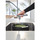 Смеситель для кухни GROHE Zedra SmartControl с вытяжным изливом 2jet, хром (31886000)
