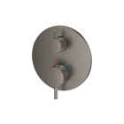 Внешняя часть термостата для душа GROHE Atrio на 2 потребителя, темный графит матовый (24134AL3)