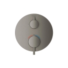 Внешняя часть термостата для душа GROHE Atrio на 2 потребителя, темный графит матовый (24134AL3)