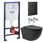 Комплект инсталляции GROHE Solido 38811KF0 с унитазом Aqueduto OVO OVO0140 и раковиной Aqueduto ESPIRAL D400 ESP0140 (NW0423)