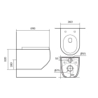 Комплект инсталляции GROHE 38811KF0-B/S с унитазом Aquatek ЕВРОПА и сиденьем с микролифтом (NW0153/S)