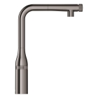 Смеситель для кухни GROHE Essence SmartControl с вытяжным изливом, темный графит глянец (31615A00)