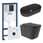 Комплект инсталляции GROHE Solido 38811KF0 с унитазом Aqueduto MACIO Plus MACТ0240 и раковиной Aqueduto ESPIRAL ESP0240 (NW0475)