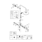 Душевая система GROHE Euphoria System 260 со смесителем для душа, хром (27473001)