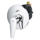 Смеситель для ванны GROHE BauEdge в комплекте с монтажной частью, хром (29079001)