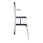 Смеситель для ванны GROHE BauEdge в комплекте с монтажной частью, хром (29079001)
