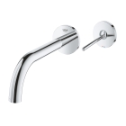 Внешняя часть смесителя для раковины GROHE Atrio на 2 отверстия, хром (19918003)