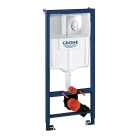Комплект инсталляции для унитаза GROHE Rapid SL 3 в 1 с панелью смыва Skate Air, хром (38721001)