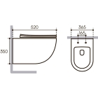Комплект инсталляции GROHE Solido 38811KF0 с унитазом Aqueduto OVO Plus OVOT0240 и сиденьем с микролифтом (NW0232)