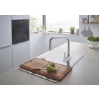 Смеситель для кухни GROHE Minta с вытяжным душем, U-образный излив, суперсталь (32322DC2)