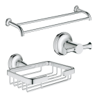 Набор аксессуаров GROHE Essentials Authentic, хром (NA0015)