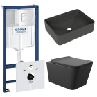 Комплект инсталляции GROHE Rapid SL 38772SH0 с унитазом Aqueduto MACIO MAC0140 и раковиной Aqueduto ESPIRAL ESP0440 (NW0508)