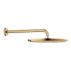 Верхний душ GROHE Rainshower Cosmopolitan 310, 8 л/мин, 1 режим, 380 мм, холодный рассвет глянец (26066GL0)