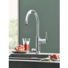 Смеситель для кухни GROHE Blue Pure Eurosmart с функцией фильтрации, с фильтром в комплекте, хром (30386000)
